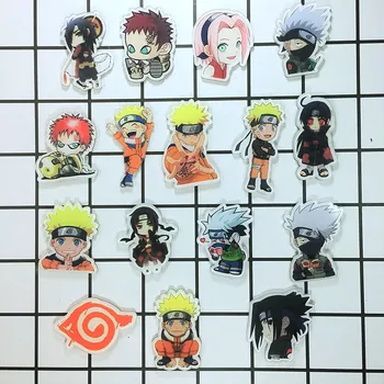 FFFPIN Japonijos Anime Hokage Ninjia Animacinių filmų Sagė Ženklelis Anime Monetos Piktogramą Uzumaki Naruto Breastpin Drabužių, Skrybėlių Animacinių filmų Ornamentu Pin