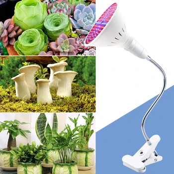 Fito Lempa Led Full spectrum LED E27 Augti Šviesos ES MUMS Plug Augalų Lempos Patalpų Fitolamp Sodinukai, Gėlių Fitolampy Augti Palapinę Lauke