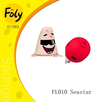 FL1002 Mini Blokai Animacinių filmų Sraigė Seastar Sponge Voverė Saugumo Lėlės Duomenys Plytų Kalėdų Žaislai, Dovanos Vaikams