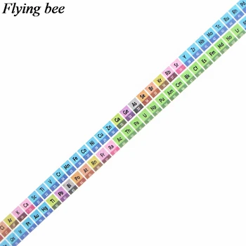 Flyingbee 15mmX5m Popieriaus Washi Tape periodinės lentelės elementų Lipnia Juosta 