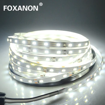 Foxanon LED šviesos Juostelės 5630 DC12V 5M 300led Lankstus 5730 Baras Šviesos Super Ryškumas Ne, atsparus vandeniui, Patalpų, Namų Apdailos