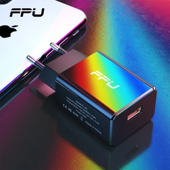 FPU Greitai Įkrauti 3.0 USB Įkroviklis 18W QC3.0 QC Turbo Greitas Įkroviklis iPhone Samsung 
