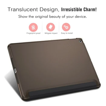 Funda Samsung Galaxy Tab 10.1 10 2019 SM-T510 SM-T515 T510 magnetinis stendas atveju oda flip cover tablet atveju smart cover