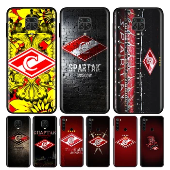 Futbolo Spartak Maskva Silikoninis Dangtelis Xiaomi Redmi 9 Pastaba 9A 9C 9S Pro 8T Max 8 7 6 5 Pro 5A 4X 4 Premjero Telefono dėklas