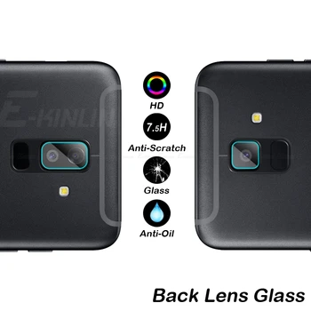 Galinio Vaizdo Kameros Objektyvas Grūdintas Stiklas Samsung Galaxy A6 A8 Plius 2018 A7 A9 A5 A3 2016 2017 Screen Protector Apsauginė Plėvelė