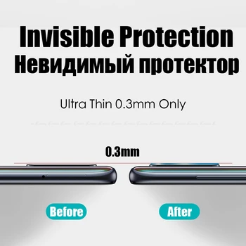 Galinio vaizdo Kameros Objektyvo Apsaugos Samsung Galaxy A50 A51 A50s 5G Aišku, Skaidrus Grūdintas Stiklas Galinis Screen Protector Filmas