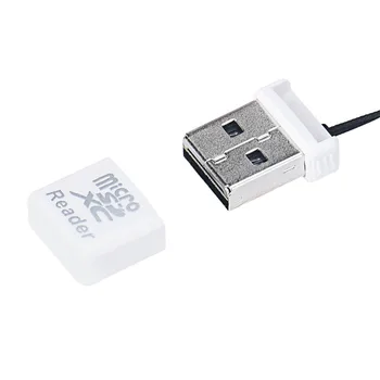Gamyklos kainų Karšto Parduodant Aukštos Kokybės MINI Super Speed USB 2.0 Micro SD/SDXC TF Kortelių Skaitytuvo Adapteris J03T Lašas Laivybos