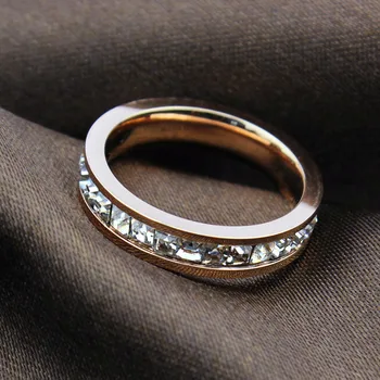 Geometrinio Dizaino Moterų Mados Vestuvių Žiedas 