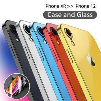 GKK Originalios Prabangos Apkalos Soft Case For IPhone 12 11 Pro Max XR Atveju Straight Edge Apima, 