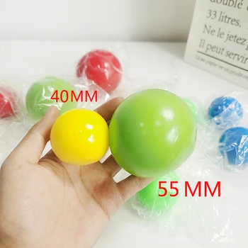 Globbles Ventiliacijos kamuolys Anti-Stress Ball Lipni Skvošo Kamuoliukas Siurbimo Išskleidimo Žaislas Lipni Tikslinės Kamuolys Reagavimo pajėgumų Vaikų Žaislas