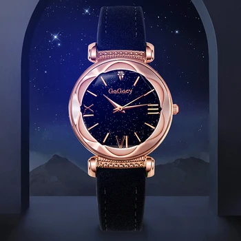 Gogoey Moterų Laikrodžiai 2020 Prabangos Ponios Žiūrėti Žvaigždėtas Dangus Laikrodžiai Moterims Mados bayan kol saati Diamond Reloj Mujer 2019