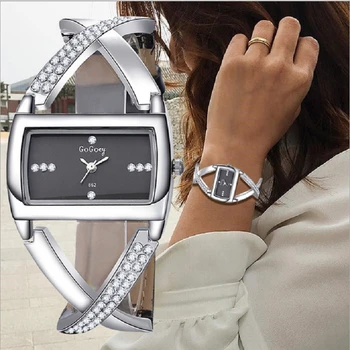 Gogoey Moterų Žiūrėti Prabangus Diamond Ponios Laikrodis Mados Laikrodžiai Moterims Reloj Mujer Montre Femme 2019 Bayan Kol Saati