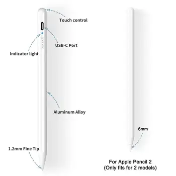 GOOJODOQ Plunksnų Patarimas iPad Pieštukas su Palmių Atmetimo, Tik GOOJODOQ 9 Gen Pieštukas
