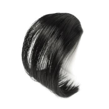 Gres Gamtos Tiesiai Įrašą Plaukų priauginimas Moterų Sintetinių Plaukų Kirpčiukai Aukštos Temperatūros Pluošto Tamsiai Ruda/Juoda Netikrų Plaukų