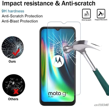 Grūdintas Stiklas Motorola Moto Vieną Sintezės Plius / G Greitai Screen Protector, Moto E6s / E 2020 Apsauginės Stiklo Plėvelės