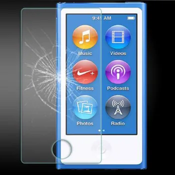 Grūdintas Stiklas Skydas Guard Apple ipod Nano 7 8 Apsauginės Plėvelės Nano7 Nano8 MP3 Priekiniai Ekrano Dangtelio Raštas