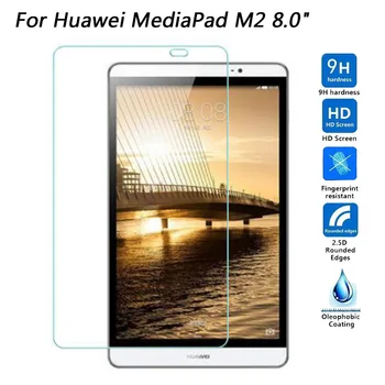 Grūdintas Stiklas Sprogimų Ekrano apsaugos Huawei Mediapad M2 8.0 M2-801 802 / M2 10.0