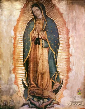 Guadalupe Lady Aliejaus Tapyba, Drobės Tapybai Sienos Meno Plakatas Religinių Namų Dekoro Nuotraukų Kambarį Dekoro Be Rėmelio