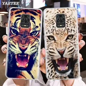 Gyvūnų Liūtas, tigras Telefoną Atveju Xiaomi Redmi Pastaba 9S 9 Pro 8T 6 7 8 Pro 6A 7A 8A 9A 9C K20 K30 5G TPU Minkštas Viršelis