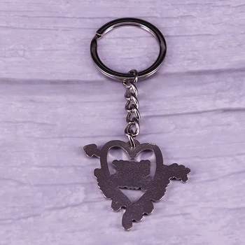 Harry Styles Baudos Linijos Širdies Formos Keychain paketų prižiūrėtojų raktinę