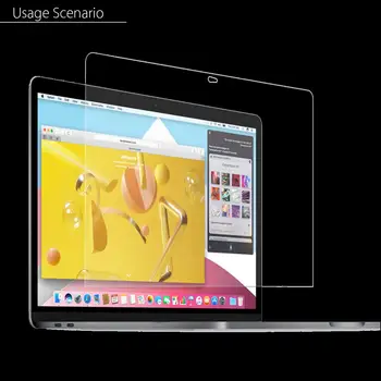 HD Filmas Grūdintas Stiklas Screen Protector for Apple 2016 m. Macbook Pro 13 Grūdintas Guard Filmas LCD Padengti Touchbar 
