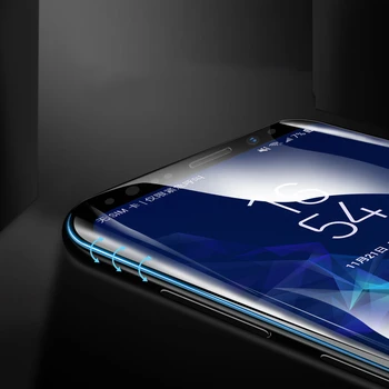 HD Screen Protector for Samsung Galaxy S20 Ultra S8 S9 S10 Plus Pastaba 9 10 Visiškai Padengti Apsaugine Minkštas Hidrogelio Kino Raštas