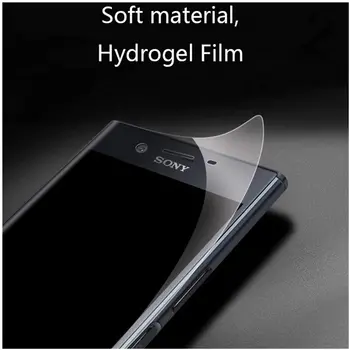 HD Sunku Apsauginis Stiklas Sony Xperia X3 X2 X1 Plius XA Ultra 9H Aišku Hidrogelio Kino Screen Protector apie 