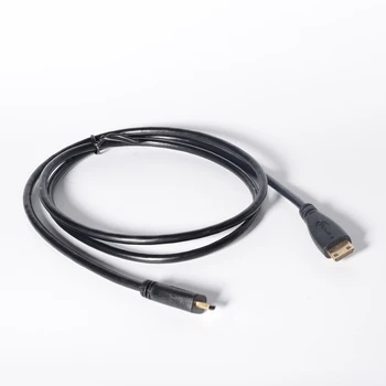 HDMI suderinamus 1.4 Mini Male Micro HDMI suderinamus Vyrų Vaizdo Kabelis Laido Tipas C D Adapteris, Aukštos Kokybės TV DV Telefono