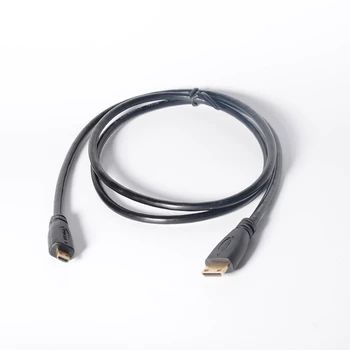 HDMI suderinamus 1.4 Mini Male Micro HDMI suderinamus Vyrų Vaizdo Kabelis Laido Tipas C D Adapteris, Aukštos Kokybės TV DV Telefono