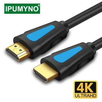 HDMI Suderinamus Kabelis 4K 1080p 2.0 1.4 Aux Kabelis PS4 