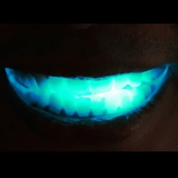 Helovinas Apgauti ar Gydyti Juokinga LED lemputės Mirksi kandiklio Švyti Dantų Šalies dantų Protezų Rave Renginys Apdailos Vaikų Dovanų