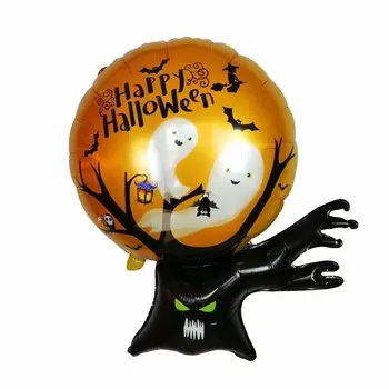 Helovinas dieną šalis Šokiai skeletas folija balionai helovinas šalis dekoro baby shower vaikams, žaislai, Bat Globos balionai