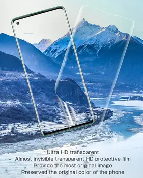 Hidrogelio Filmas OnePlus Nord N10 N100 5G Full Screen Protector For OnePlus 8 8T Plius Nano Apsauginės Plėvelės ne grūdintas stiklas