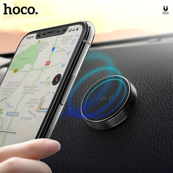 HOCO Universalus Magnetinis Automobilinis Telefono Laikiklis, Automobilio prietaisų Skydelyje Magnetinis Laikiklis Mobiliojo Telefono GPS PDA Kalno Magnetas Stovi už 