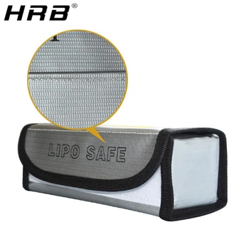 HRB 185x75x60mm atspari Ugniai maišelį Rc LiPo Baterijos Nešiojamų Sprogimų Saugos Pagalvių Saugiai saugoti Mokestis Maišas