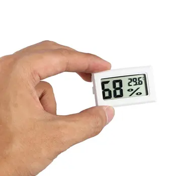 HTC-1 Patalpų LCD Elektroninis Skaitmeninis Temperatūros, oro Drėgmės Matuoklis Skaitmeninis Termometras su Drėgmėmačiu Žadintuvas Oras Stotis