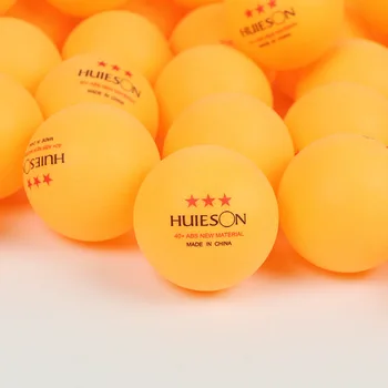 HUIESON ping pong kamuolius 10vnt/Maišas, 3 Žvaigždučių Stalo Teniso Kamuoliukai 2.8 g 40+mm, Naujas ABS Plastiko Kamuolys Ping Pong Mokymas 7