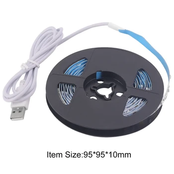 ICOCO Lanksti LED Juostos Lempos USB LED Juostelės Žibintai, SMD3528 300CM Namo Atostogų Apdaila Žibintai Puikus Foninis Apšvietimas