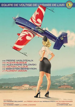 II pasaulinio Karo Orlaivių ir Grožio mergina, Plakatas Dekoratyvinis 