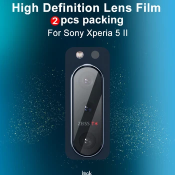 Imak 2vnt Dėvėti, atsparus Kameros Apsauginis Objektyvą Plėvelė Sony Xperia 5 II Grūdinto Stiklo Plėvelės