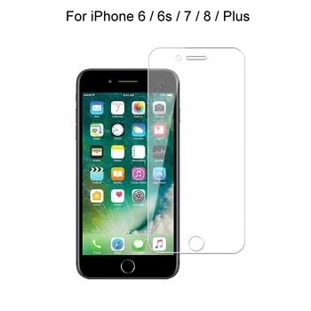 IPhone 6s 6 7 8 Plus HD Premium Grūdintas Stiklas Screen Protector Apsauginė Stiklo iPhone 7 8 Plius 6 6s Plus Stiklo