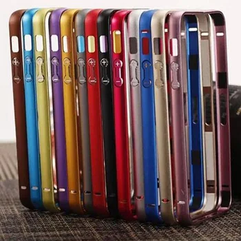 IPhone Aliuminio Metalo Bamperis Rėmo Case For iPhone 5 5S SE 6 6S 7 8 Plius Dangtelis, Skirtas 