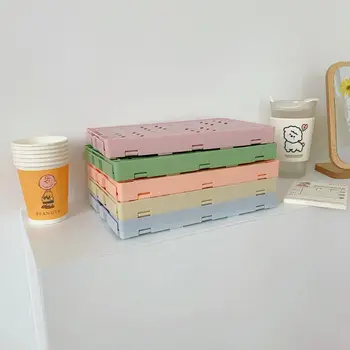 Išardomi Dėžė Plastiko Lankstymo Talpinimo Krepšelį Naudingumas Kosmetikos Konteinerių Darbalaukio Savininko Namų Naudojimui
