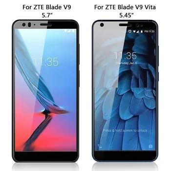 Išmanusis telefonas 9H FULL HD Grūdintas Stiklas ZTE Blade V9 Vita Apsauginės Plėvelės Screen Protector padengti ZTE Blade V9
