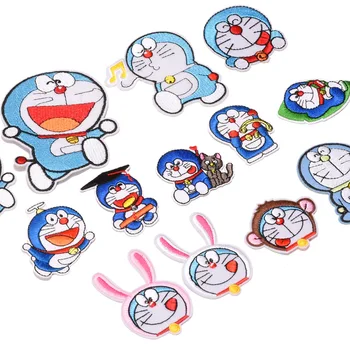 Išskirtinį Animacinių filmų Pleistrai Blizgančiais Doraemon Kino Žvaigždės Pleistras Geležies Lopai Drabužiai, Vaikų drabužiai 