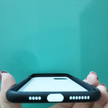 JAMULAR Tuščią Sublimacijos TPU+PC Guminis Telefono dėklas Skirtas iPhone 11 Pro X XS MAX XR 6s 7 8 Plius Paprastas Sunku Galinį Dangtelį Coque Fundas