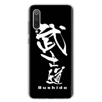 Japonijos RONINSUTAIRU ŠVIEŽIŲ Bushido Telefoną Atveju Xiaomi Redmi Pastaba 9S 8T 8 7 7 7A 8A 6A 4X S2 MI 10 9 8 CC9 Lite F1 Pro Fashio