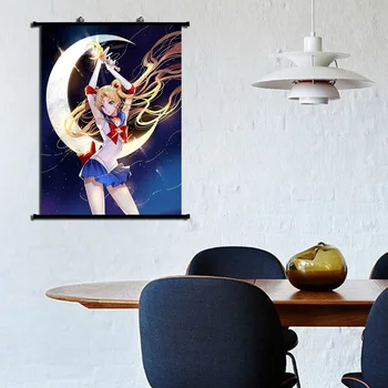 Japonų Anime Seksualus Sailor Moon Tapybos Kabo Sienos Pažymėkite Namų Dekoro Plakatas Cosplay 2019