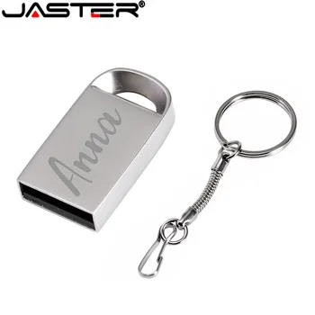 JASTER (1 nemokamai logotipą), USB 2.0, Mini USB Metalo 4 Gb 16 Gb 32G 64 Gb 