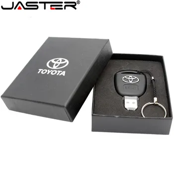JASTER Automobilio Raktas Modelis Kūrybinių mados dovana USB Flash drive, pen drive, memory stick, usb 2.0 64GB 32GB 16GB 8GB atminties U disko